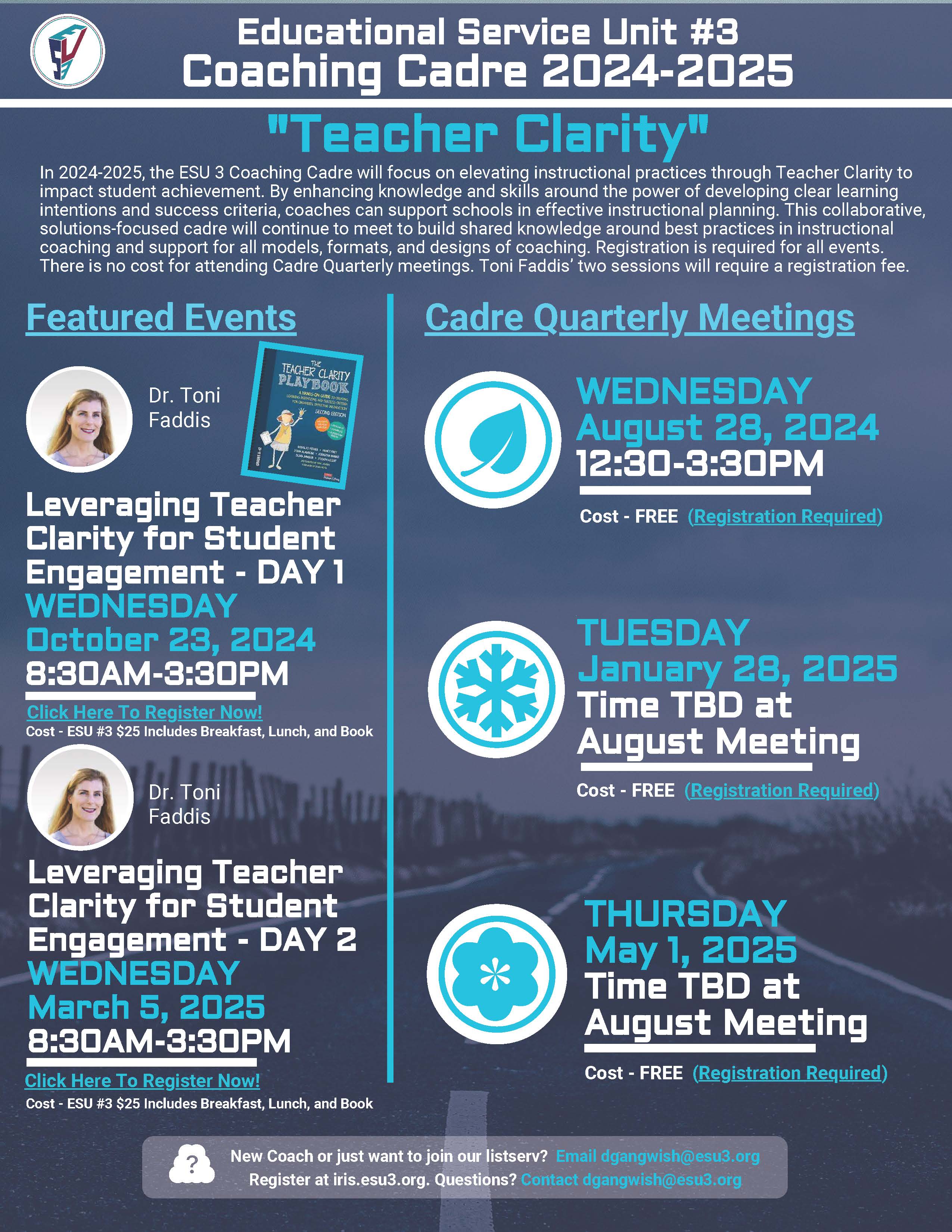 Click here to register for Coaching Cadre 24-25.